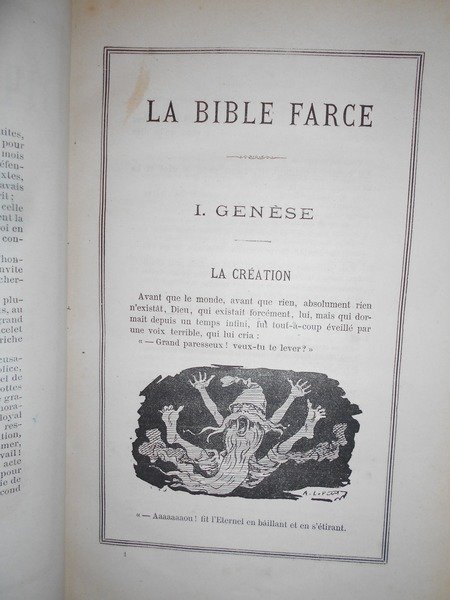 La Bible Farce ou la Bible comme elle est