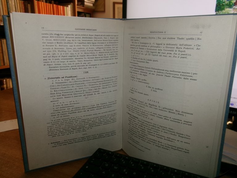 La Bibliofilia. NEAPOLITANA II. Nuovi contributi alla storia della Tipografia...