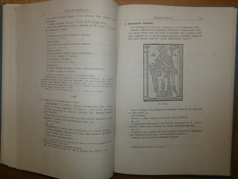 La Bibliofilia. NEAPOLITANA II. Nuovi contributi alla storia della Tipografia...
