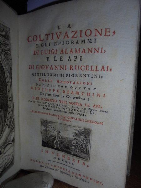 LA COLTIVAZIONE E GLI EPIGRAMMI DI LUIGI ALAMANNI, E LE …