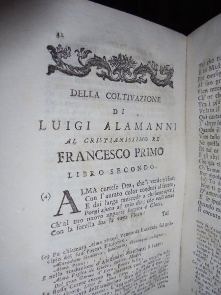 LA COLTIVAZIONE E GLI EPIGRAMMI DI LUIGI ALAMANNI, E LE …