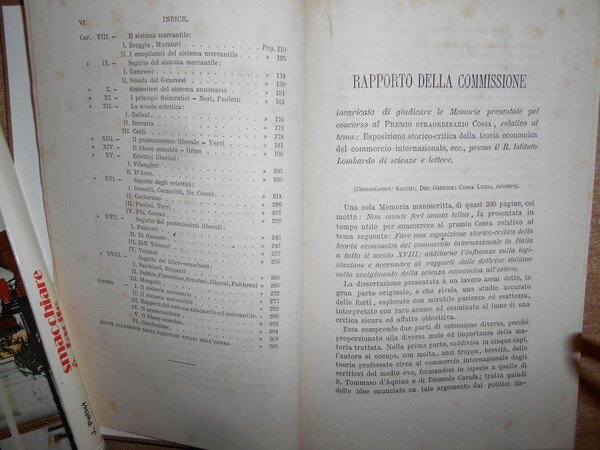 La concorrenza estera e gli antichi economisti italiani