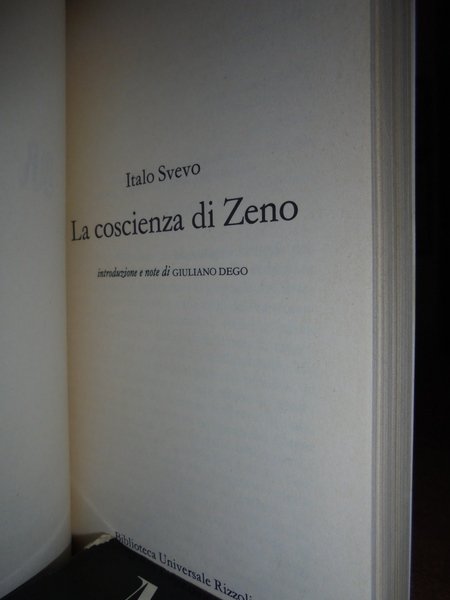 La coscienza di Zeno