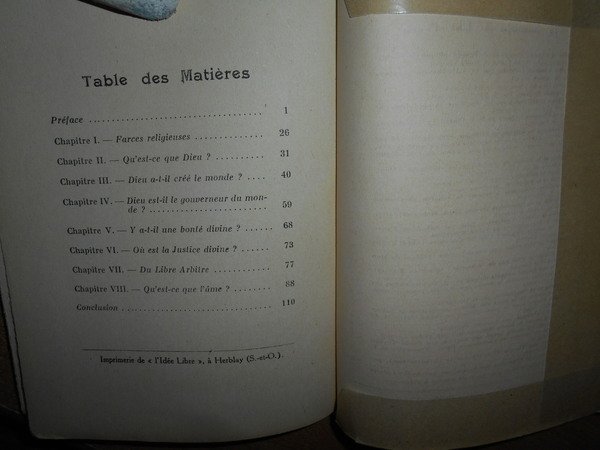 La Création. Observations scientifiques et philosophiques sur Dieu e sur …