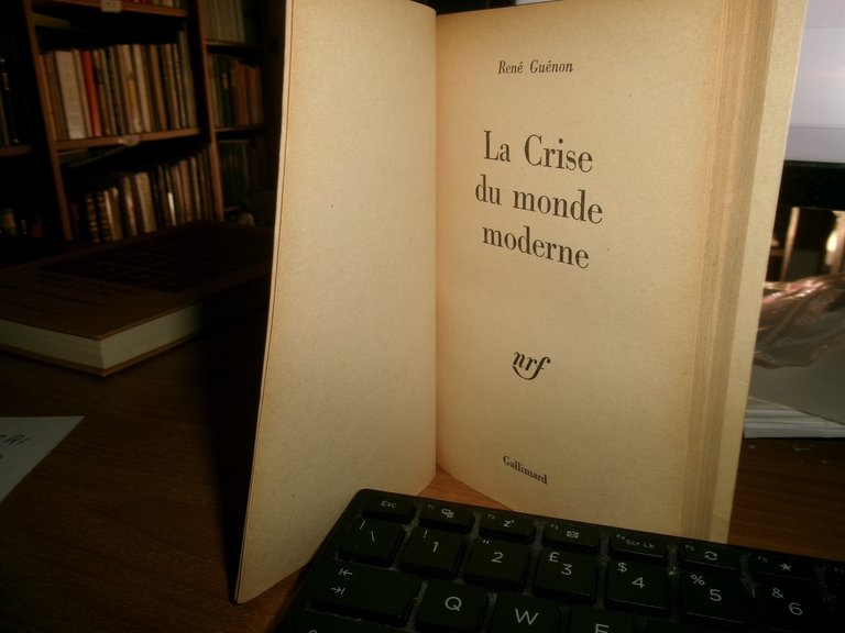 La crise du monde moderne. René Guénon 1969