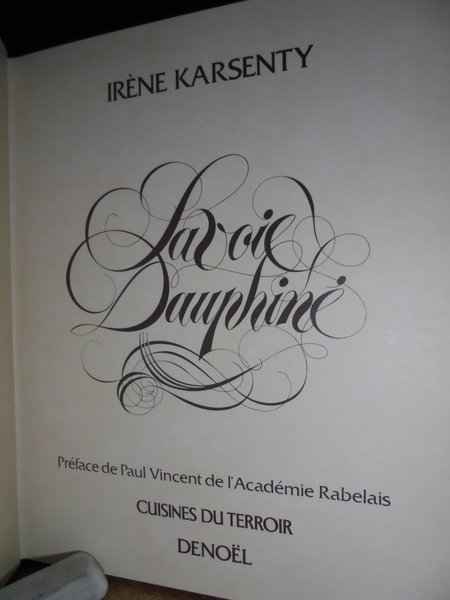 La Cuisine de Savoie-Dauphiné