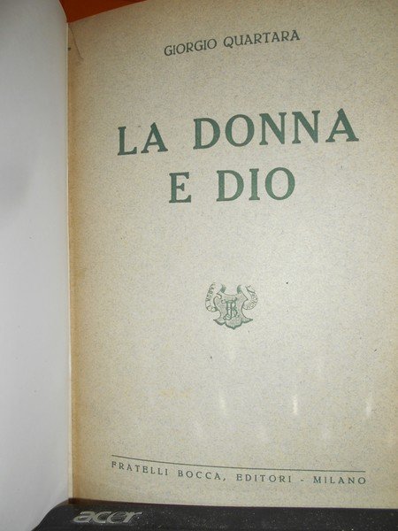 La Donna e Dio