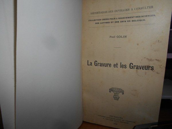 LA GRAVURE ET LES GRAVEURS