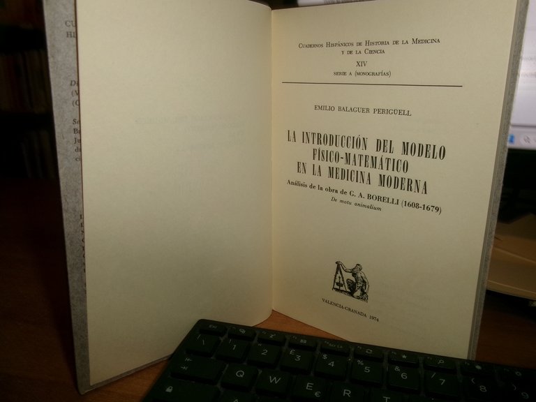 La introducción del modelo físico-matemático en la medicina moderna. BALAGUER