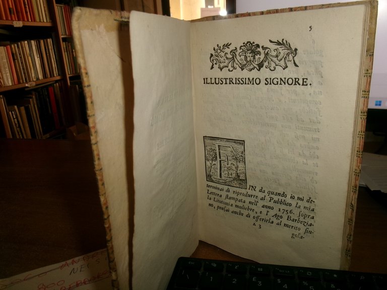 La litotomia delle donne perfezionata trattato di Domenico Masotti faentino …