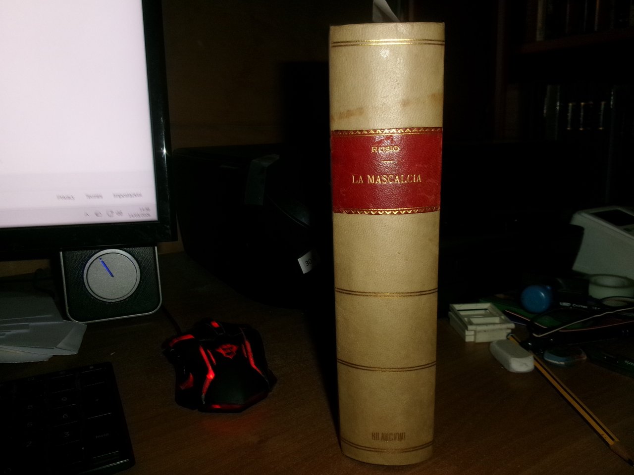 (Veterinaria) La MASCALCIA. Volgarizzamento del secolo XIV... Rusio Lorenzo 1867 | Immagine principale