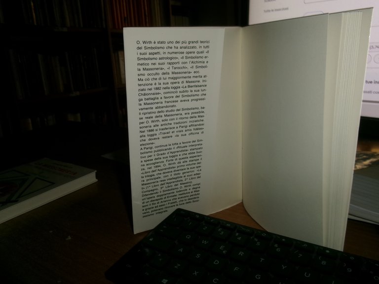 LA MASSONERIA Resa Comprensibile ai suoi Adepti. OSWALD WIRTH 1985