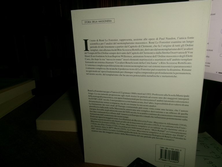 La Massoneria Templare e Occultista nei Secoli...René Le Forestier 1991/97/2002