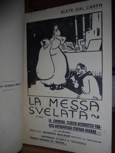La Messa svelata ovvero La commedia clerico-acrobatico-tragico-antropofago-teofago-pagana con Introibo dell …