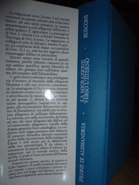 La migrazione verso l' eterno