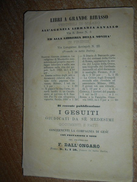 La Monacologia ossia descrizione metodica de' Frati di Giovanni Fisiofilo …