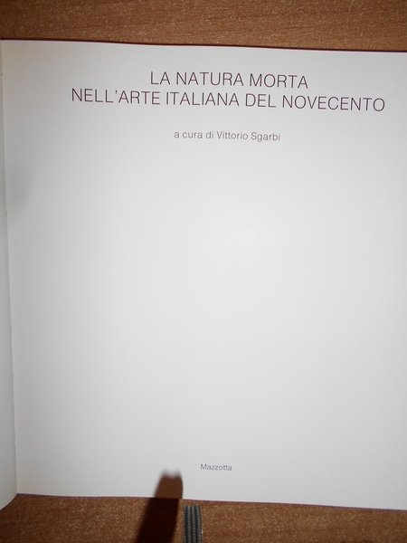 La Natura morta a cura di Vittorio Sgarbi
