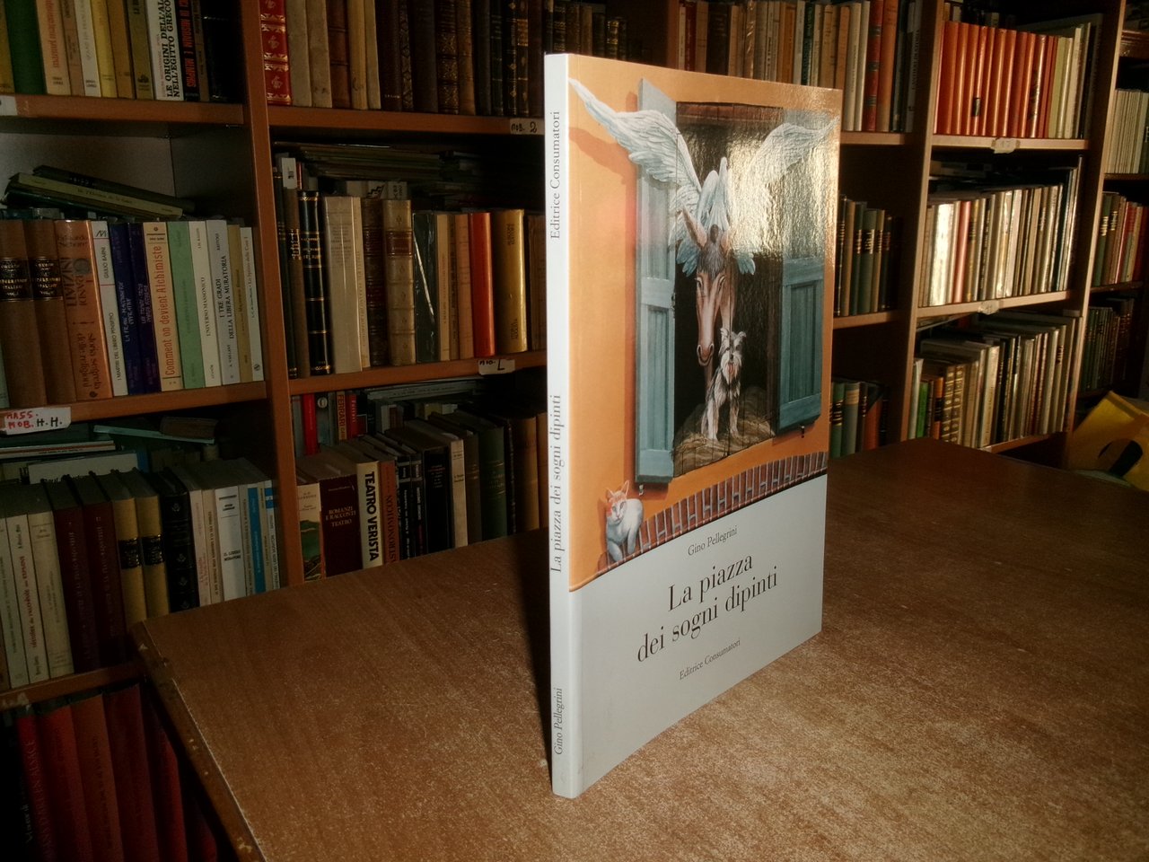 La Piazza dei sogni dipinti. GINO PELLEGRINI 1998