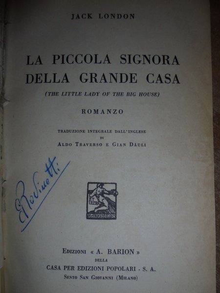 La piccola signora dalla grande casa (The little lady of …