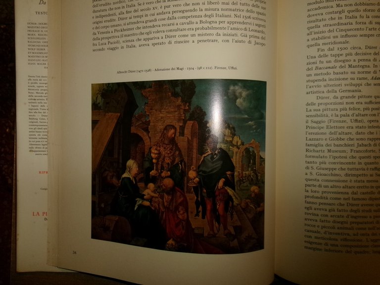 La Pittura Tedesca da Durer a Holbein testo di Otto …