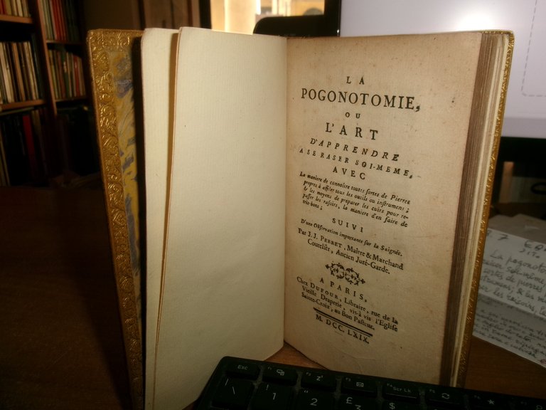 La Pogonotomie, ou l' Art d' apprendre a se raser …
