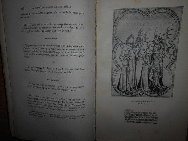 La Polygamie Sacrée au XVI Siècle. Première réédition d' un …