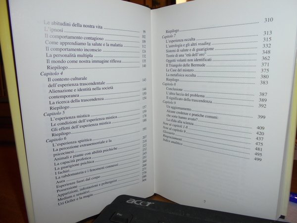 La Psicologia della Trascendenza. Effetti fisiologici, mistici, psichici, occulti di …