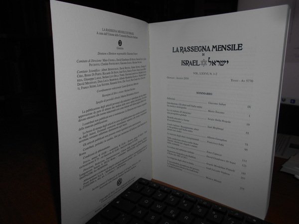 La Rassegna Mensile di Israel. Vol. LXXVI 1-2 (Ebraismo italiano …