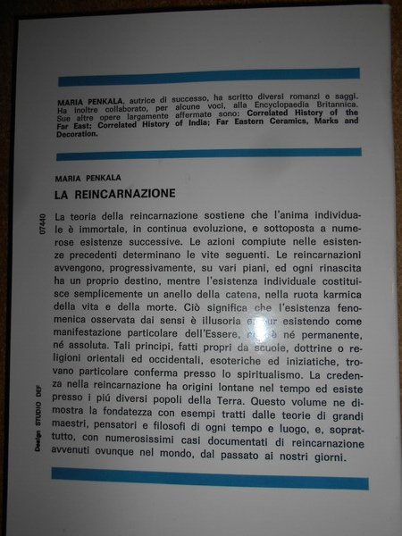 LA REINCARNAZIONE. Prove e dottrine di ogni tempo