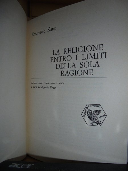 La Religione entro i limiti della sola ragione