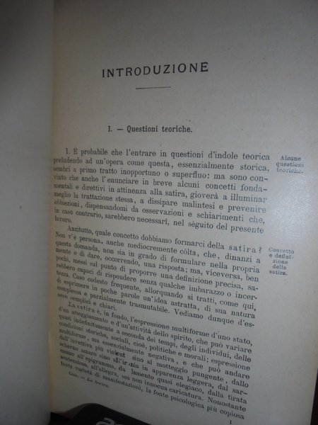 LA SATIRA. Da Medio Evo al Pontano. Dall' Ariosto al …