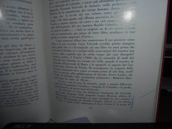 La Scoperta della Circolazione del Sangue