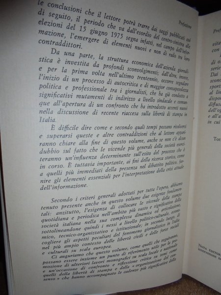 La stampa italiana del neocapitalismo.