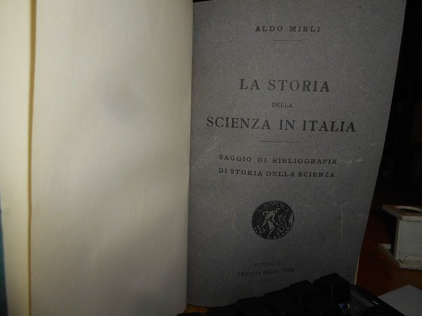 La Storia della Scienza in Italia