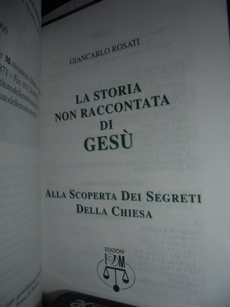 La Storia Non Raccontata di Gesù