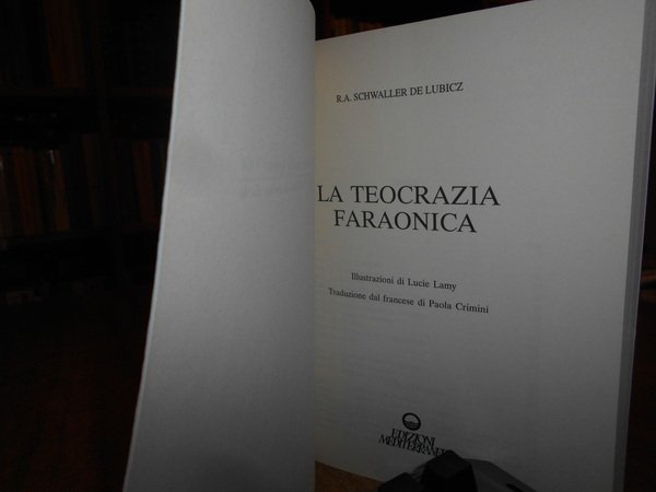 La Teocrazia Faraonica