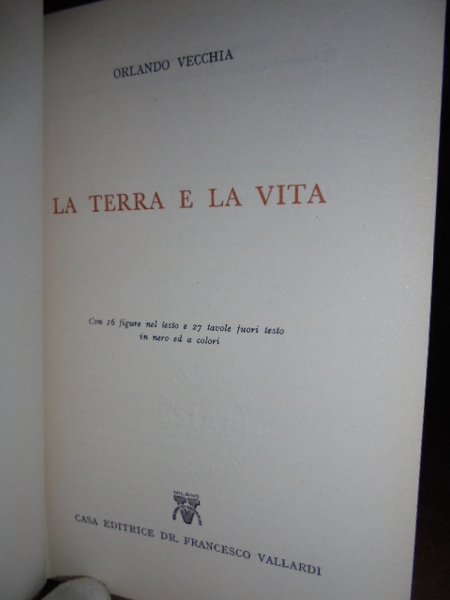 La Terra e la Vita