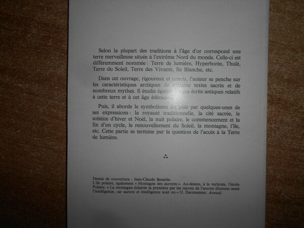 La Terre de Lumière. Le Nord et l' Origine