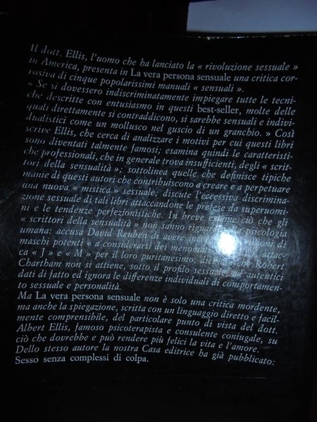 La vera persona sensuale. Critiche e correzioni ai manuali del …