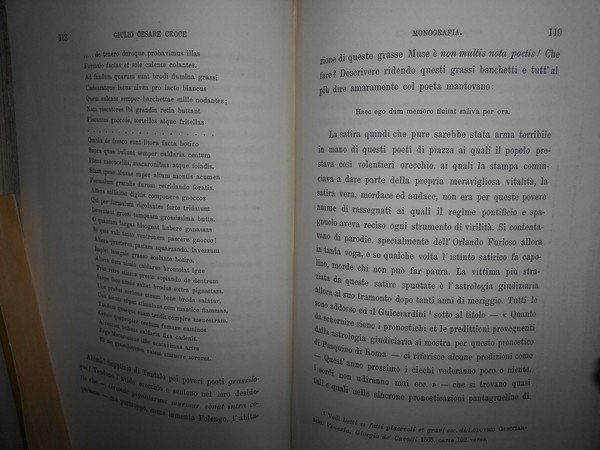 La Vita e le Opere di GIULIO CESARE CROCE monografia