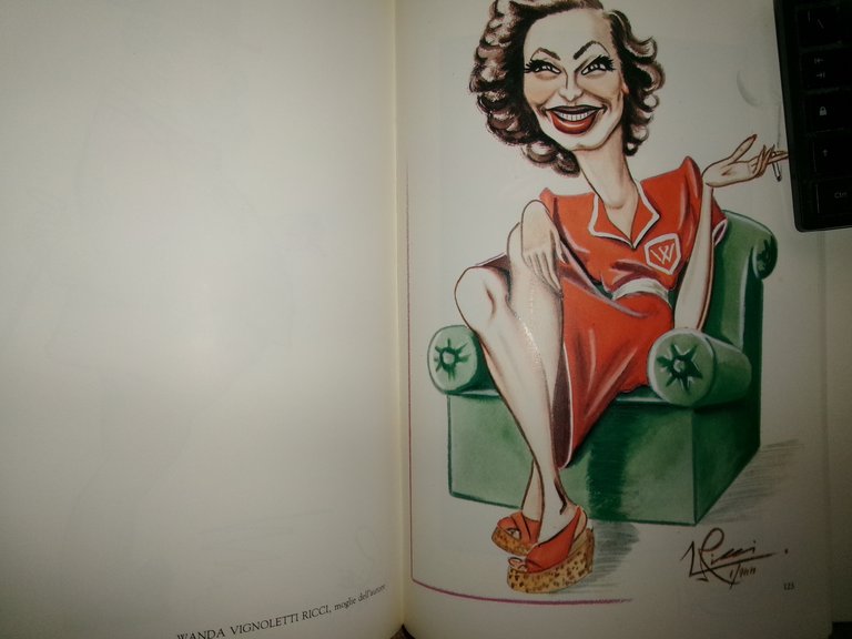 (Caricature) LAMBERTO RICCI. ...C' erano una volta. 1991