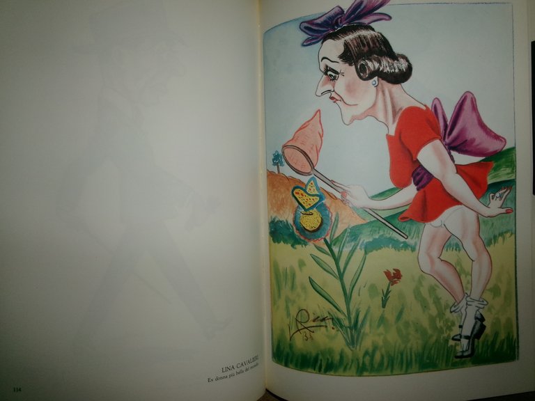 (Caricature) LAMBERTO RICCI. ...C' erano una volta. 1991