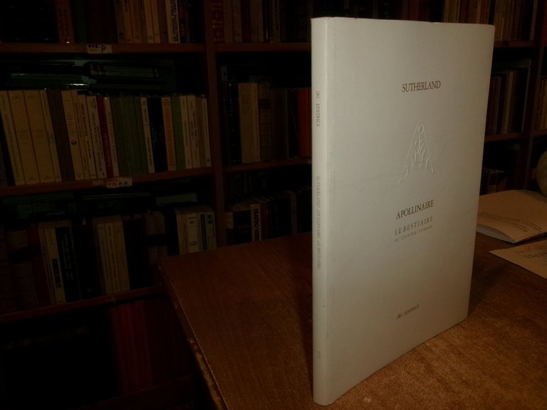 LE BESTIAIRE OU CORTEGE D’ORPHEE-APOLLINAIRE/SUTHERLAND-Milan, 2RC EDITRICE 1979 | Immagine Gallery 1