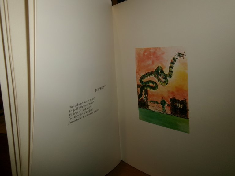 LE BESTIAIRE OU CORTEGE D’ORPHEE-APOLLINAIRE/SUTHERLAND-Milan, 2RC EDITRICE 1979