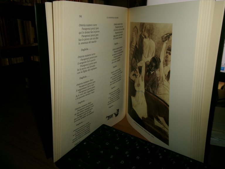 Le Canzoni Della Goliardia raccolta a cura di Alberto Chiarini.LOMBARDI/RUFFILLI