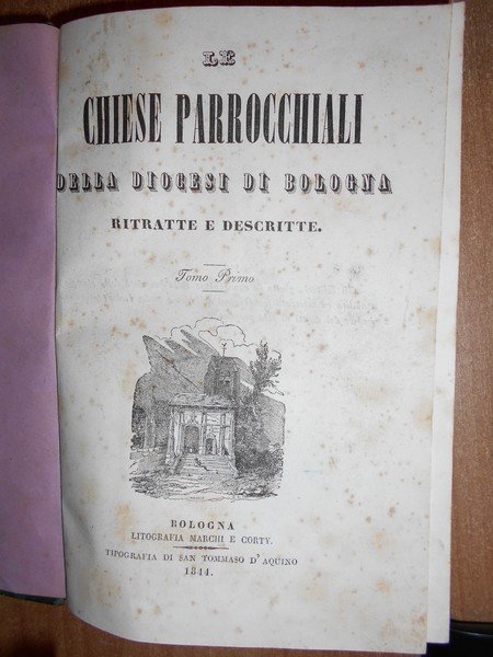 Le Chiese Parrocchiali della Diocesi di Bologna. Ritratte e descritte