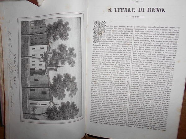 Le Chiese Parrocchiali della Diocesi di Bologna. Ritratte e descritte