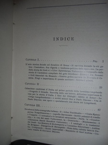 Le Cronache Italiane nel Medio Evo