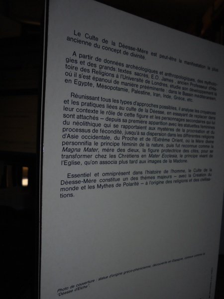 Le culte de la Déesse-Mère dans l' histoire des religions