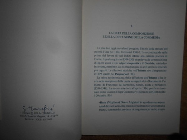 Le Edizioni della Divina Commedia nella Storia dell' Arte Tiografica …